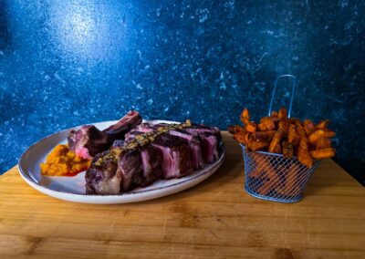 Smoking Alder Cowboy Steak