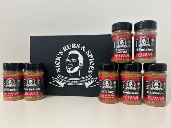 Nick`s Rubs & Spices cadeau pakket!